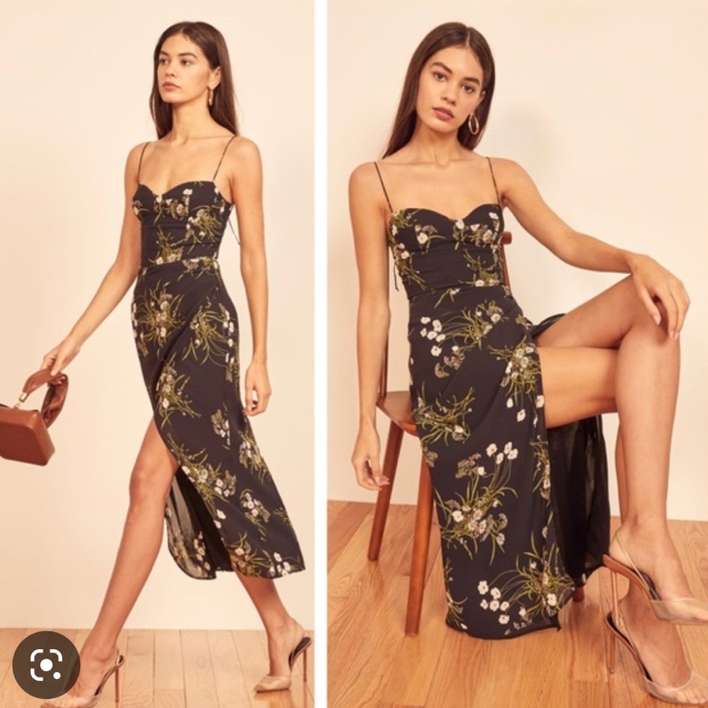 🖤 reformation “kourtney” dress, worn once